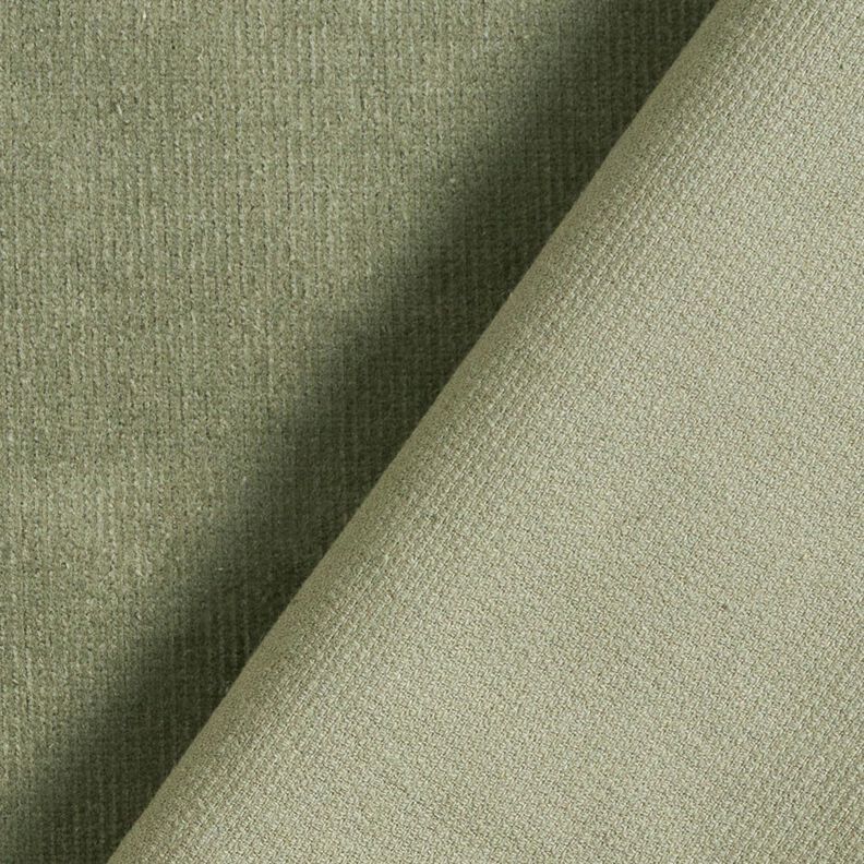 Stretchy fine corduroy – light khaki,  image number 3