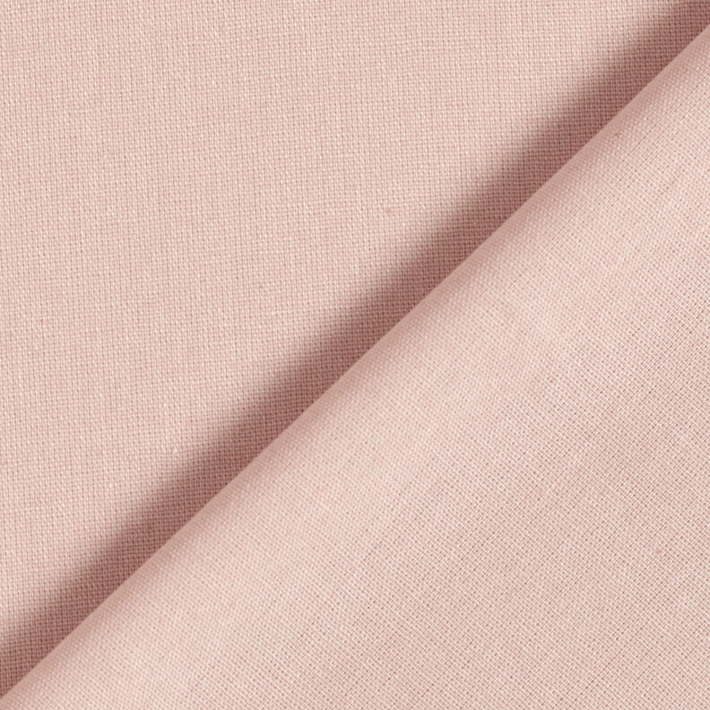 Cotton Cretonne Plain – light dusky pink,  image number 3