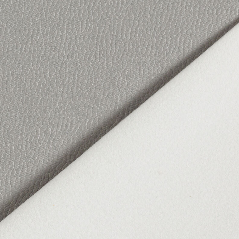 Upholstery Fabric Imitation Leather light embossing – elephant grey,  image number 3