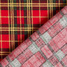 Cretonne Decor Fabric Christmas Check – red,  thumbnail number 4