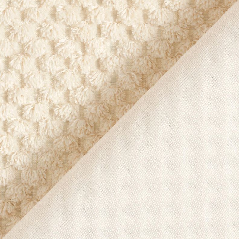 Upholstery Fabric soft structural pattern – cream,  image number 3