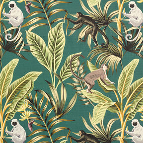 Outdoor Fabric Canvas Capuchin Monkey – green, 
