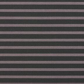 Stripes Jacquard Jersey – mauve grey/anthracite, 