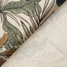 Decor Fabric Half Panama Leafy Forest – natural/petrol,  thumbnail number 4