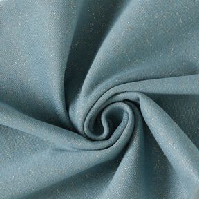 Glitter cuffs tubular fabric with lurex – brilliant blue/metallic gold, 