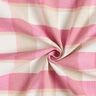 Cotton flannel large check – white/pink,  thumbnail number 4