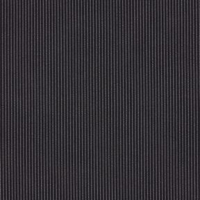 Trouser fabric small pinstripes – black, 