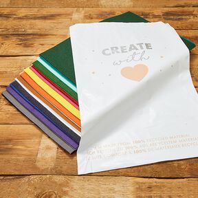 Felt Craft Bag [ 15 pieces ] – colour mix, 