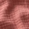 Triple-Layer Cotton Muslin Plain – dusky pink,  thumbnail number 2