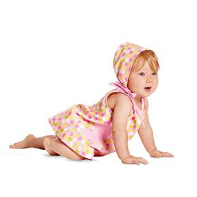 Baby Jumpsuit / Dress / Panties, Burda 9462, 