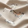 Cotton Jersey Baby Animals – light taupe,  thumbnail number 2