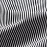 Cotton Poplin Mini stripes – black/white,  thumbnail number 2