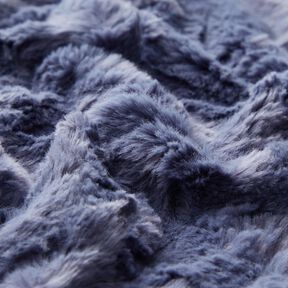 Faux Fur Whirl – blue grey, 