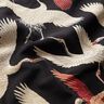 Decor Fabric Tapestry Fabric cranes – black/white,  thumbnail number 2