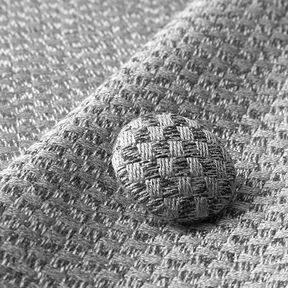 Covered Button - Outdoor Decor Fabric Agora Senda - grey, 