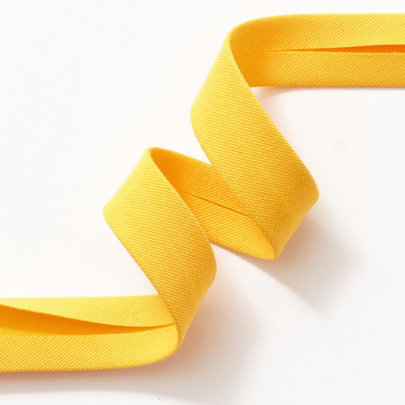 Outdoor Bias binding folded [20 mm] – yellow,  image number 3