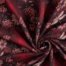 viscose fabric flowers and dragonflies – black/red,  thumbnail number 3