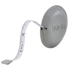 Rolled Measuring Tape, 150cm – light grey | Burda, 