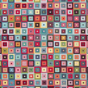 Decor Fabric Tapestry Fabric cubes – petrol, 