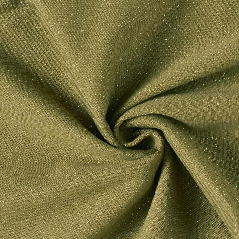 Glitter cuffs tubular fabric – olive/metallic gold,  image number 1