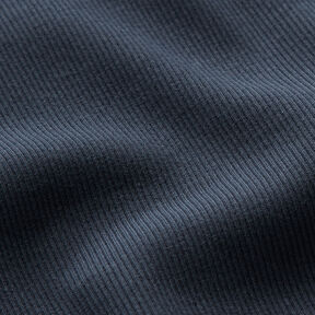 Fine rib Cotton Jersey – midnight blue, 