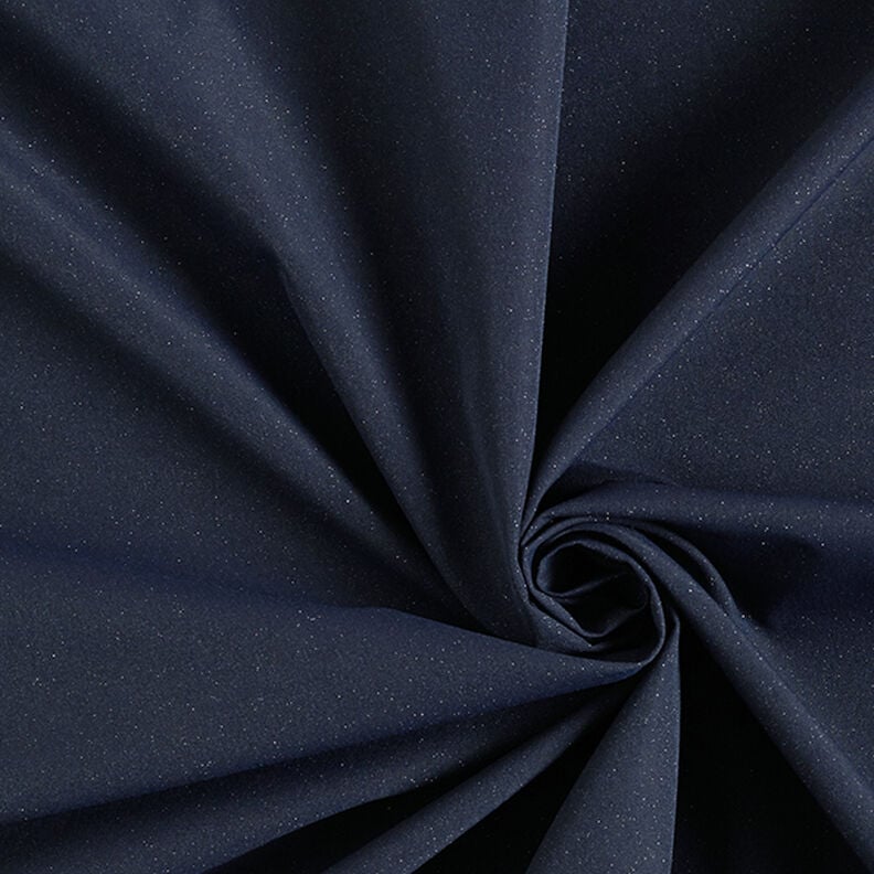 Raincoat Fabric glitter – navy blue,  image number 1