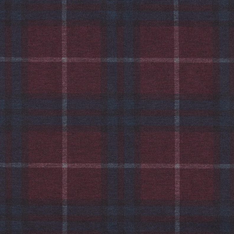 Ponte Roma Jersey Checks – blue-black/merlot,  image number 1