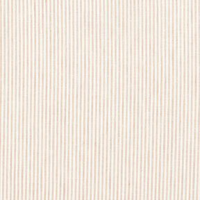 Linen Cotton Blend Narrow Stripes – beige/offwhite, 