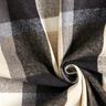 Coat Fabric Cotton Blend large tartan checks – light beige/antique silver,  thumbnail number 3