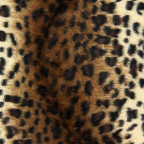 Imitation Fur Leopard – beige, 