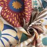 Decor Fabric Half Panama floral picture – natural/blue,  thumbnail number 3