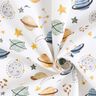 Decor Fabric Half Panama Planets – white,  thumbnail number 3