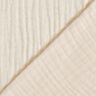 Triple-Layer Cotton Muslin Plain – offwhite,  thumbnail number 4