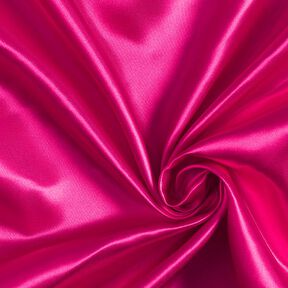 Polyester Satin – intense pink, 