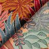 Decor Fabric Jacquard Jungle Leaves – black/carmine,  thumbnail number 4