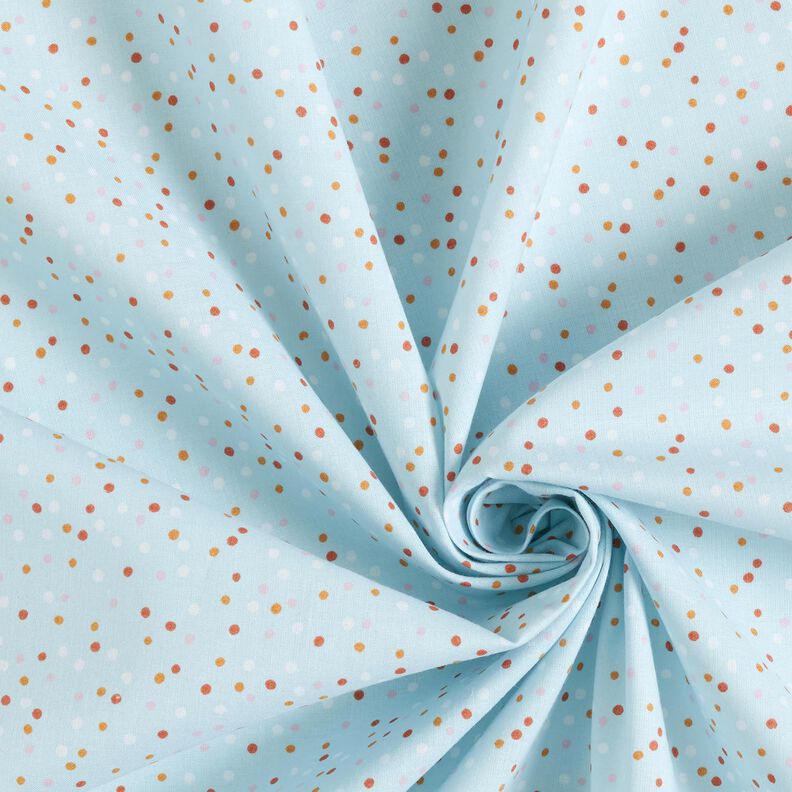 Cotton Cretonne Polka Dots – light brown,  image number 3