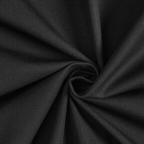 Plain medium stretch trouser fabric – black, 