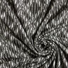 Lightweight knitted fabric, diamonds – black/white,  thumbnail number 3