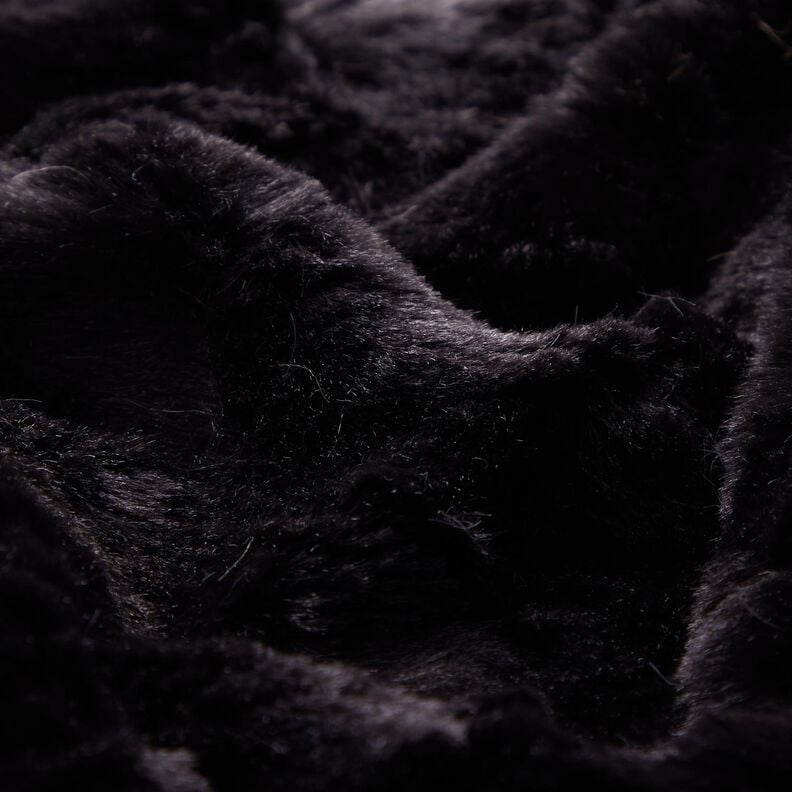 Faux Fur Whirl – black,  image number 3