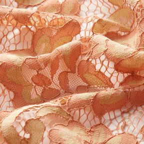 Lace romantic flowers – salmon/vanilla yellow, 