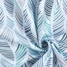 Decor Fabric Half Panama leaf pattern – blue,  thumbnail number 3