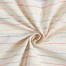 Decor Fabric Half Panama colourful stripes – natural,  thumbnail number 4