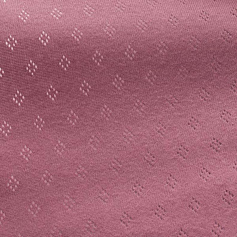 Fine Jersey Knit with Openwork – pastel violet,  image number 1