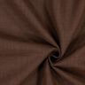 Linen fabric Ramie mix medium – dark brown,  thumbnail number 1