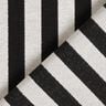 Decor Fabric Jacquard broad stripes – ivory/black,  thumbnail number 4