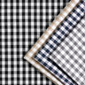 Cotton Vichy check 1 cm – pearl grey/white,  thumbnail number 5