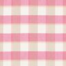 Cotton flannel large check – white/pink,  thumbnail number 1