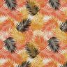 Cotton Cretonne palm leaves – light beige/black,  thumbnail number 1