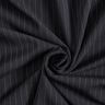 Viscose blend pinstripe – black/white,  thumbnail number 1