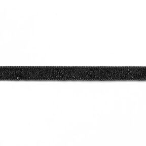 Velvet ribbon Metallic [10 mm] – black, 